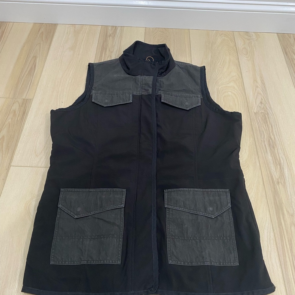 Mens XXL Smith & Wesson Conceal Carry heavy duty hunting canvas vest